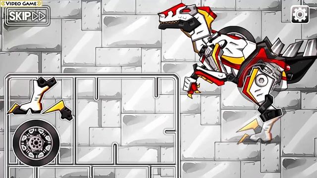 Mecha Colosseum - Metal + Dino Robot Velociraptor Cops - Full Video Game