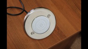 Р11-14 Прожектор светодиодный 10 Вт ”RGB” 12В, из нержавеющей стали с закладной, плёнка