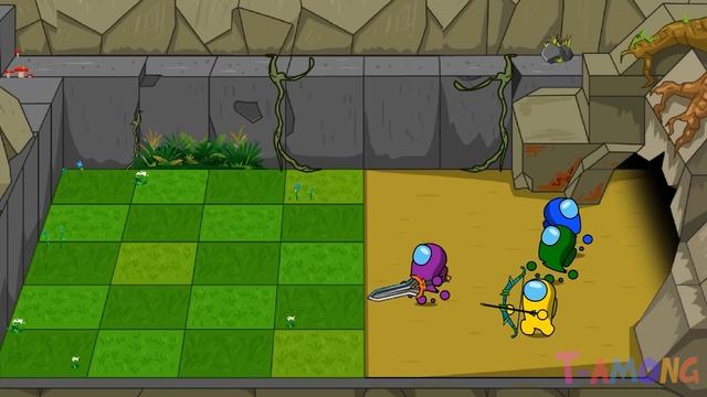 어몽어스 VS Bloop Baby & EVOLUTION Bloop Rainbow | AMONG US ANIMATION смотреть онлайн