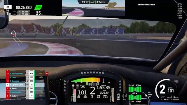 🔥 ACC Лучшие круги и борьба до финиша! Paul Ricard x Jaime López — гонка, которая держит в напряжен