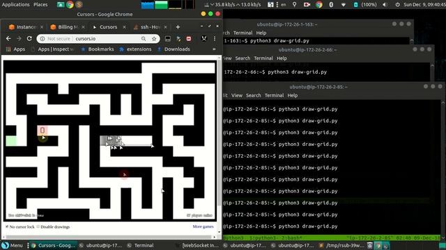 Trolling cursors.io players (dancing bots) смотреть онлайн