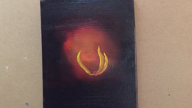 Learn How to paint a Campfire. (Oil painting Tutorial for the Beginner)