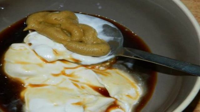 Курица тушенная в сметанно-горчичной заливке
