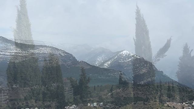 Ялта. Снегопад в апреле! Веснаааа аууууу, ты где, а?!))) 11.04.2025. Крым. Crimea. Yalta.