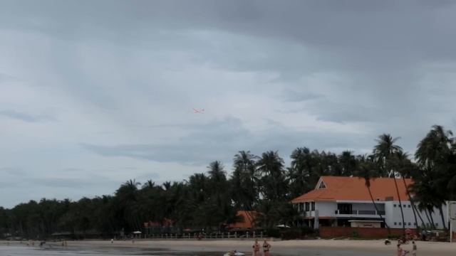 F3K DLG Viet nam glider Blaster-2 flight near the hotel MUINE DE CENTURY