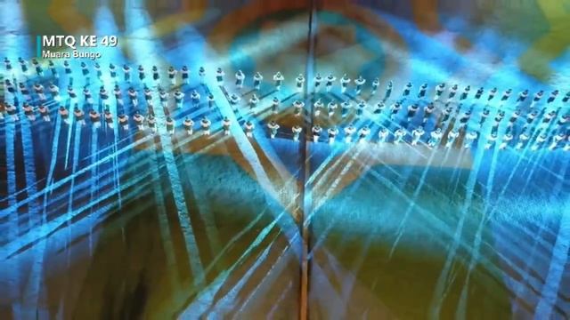 Video Dari udara Tari Massal  Zikir Hadrah & Pijar Cahaya Ilahi - Pembukaan MTQ Ke 49  di Bungo смотреть онлайн