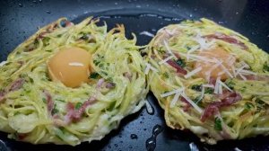 Картофельные гнездышки. Быстро, Вкусно, Сытно_ простые идеи для завтрака или ужина_