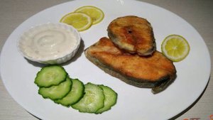 Жареная форель