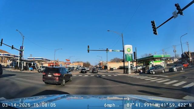 Весенне утро в Чикаго — поездка через город