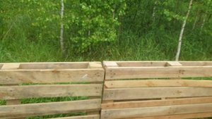 Грядка из поддонов женскими руками. Часть 1 /КУПИЛА ДОМ В ДЕРЕВНЕ