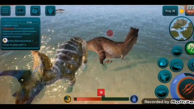 Выживание за разных дино (* цера, рекс, сарко*) (the cursed isle). смотреть онлайн