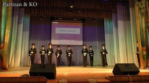 14 кадеты "Дефиле с оружием"