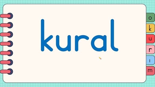 "OKURIM" 2. Grup R Sesi Hece Kelime Cümle Oluşturma |1.Sınıf "R" sesi Hece Birleştirme Yeni Müfreda смотреть онлайн