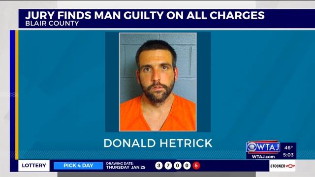 Blair County jury finds man guilty of human trafficking смотреть онлайн