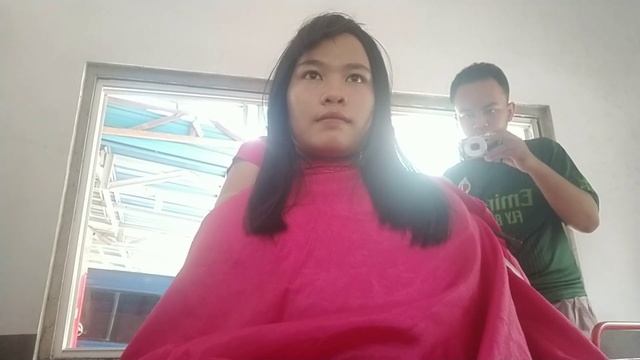 Gunting Sebahu Aja ka, Persiapan MPLS Perlu Di Gunting Rambutnya || Haircut School ||