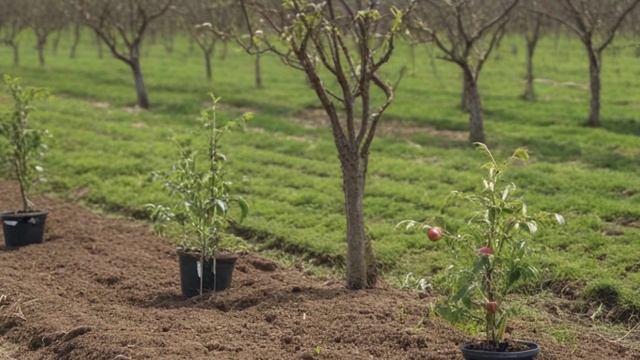 Как и когда правильно пересаживать яблоню осенью на другое место - Деревья смотреть онлайн