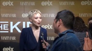 Ivanna Sakhno Red Carpet Interview at EPIX's Billy the Kid Premiere
