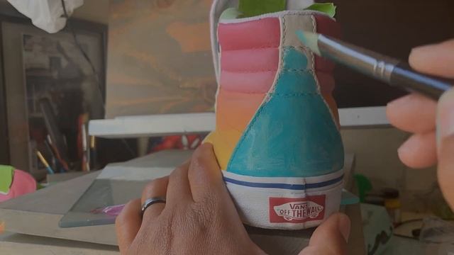 Customizing Vans-My Process From Start To Finish! смотреть онлайн