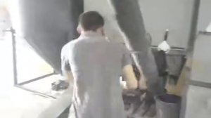 Запуск и работа  самоходной зерноочистительной машины Алмаз  #зерноочистительная