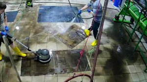 Кошмарно грязные ковры на стирке: черный песок волнами выходит из ворса! Ускоренное видео / Субтитры