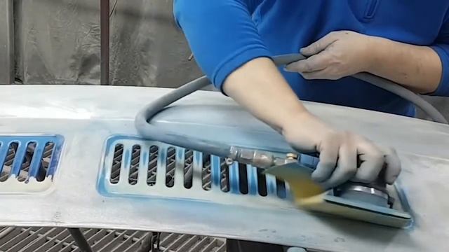 Покраска мокро на мокро автобуса часть 1 смотреть онлайн