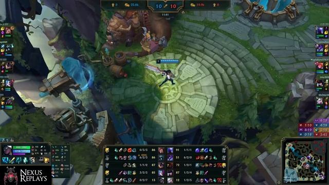 Hoit SENNA (Support) [Glacial Augment] VS JANNA - Challenger KR Patch 10.4 смотреть онлайн