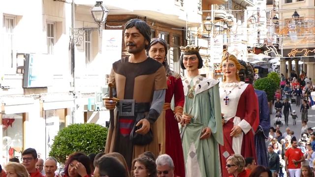 Gigantes y Cabezudos - Fiestas del Ángel de Teruel 2017 смотреть онлайн