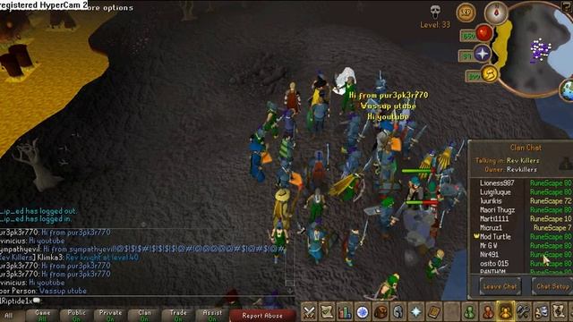 Runescape Last of the Rev Hunts- With Mod Turtle!!!