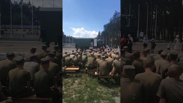 Колектив із с. Ревне, виступ на річницю частини Національної Гвардії с. Старе смотреть онлайн