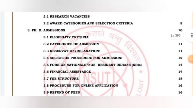 PhD Admission 2022 With Fellowship || NSUT Delhi || NSIT Delhi || NET/GATE NOT Mandatory