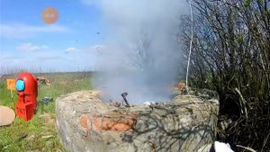 мощная петарда на планете взорвалась в колодец😱😱💪