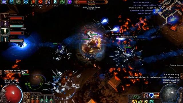 Gellig Mortezzah -- Path of Exile level 78 Palace exile Damoi Tui melee facetank смотреть онлайн