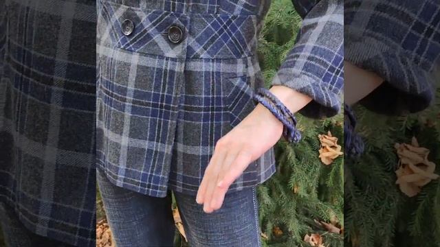 Плетеный кожаный браслет - «Мехико, Роза Ацтеков» смотреть онлайн