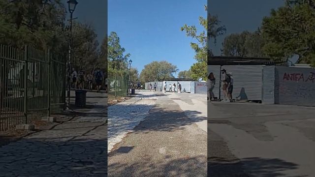 Шагаю по дороге к Акрополю, Афины, Греция смотреть онлайн