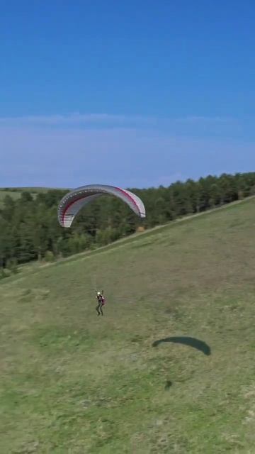 Учебные полеты на параплане. смотреть онлайн