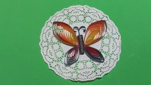 БАБОЧКА В ТЕХНИКЕ КВИЛЛИНГ