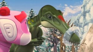 Команда Дино 37 серия Барионикс   лучший рыбак Мультфильм для детей