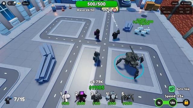 How To Solo Insane Mode With 🎥Upgraded Spider Camera🕷️!![Skibidi Tower Defense]