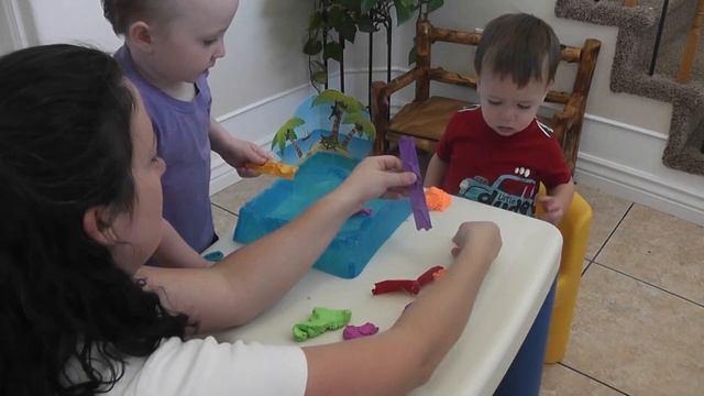 Kinetic Sand Float Paradise Island by Spin Master unboxing and review