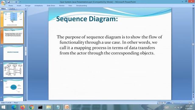 PPT - Quiz System App || Java Swing MYSQL