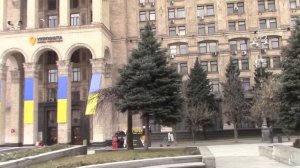 Гімн Києва на Майдані Незалежності // Anthem of Kyiv at Maidan Nezalezhnosti
