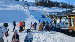 Trip to Livigno, Italy in February 2024. Sport Break with kids. Ski resort.