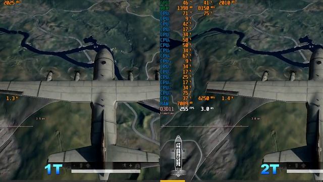 i7 5960x - 1T vs 2T DDR4 Command Rate Comparison смотреть онлайн