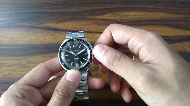 Vostok Amphibian Neptune Classic 960758 ( Часы Восток Амфибия Нептун Классика 960758)#vostokamphibi