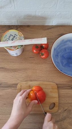 Теплый салат с Лапшой от Атоми