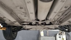 Днище весты кросс 2019 года после пяти лет эксплутации.