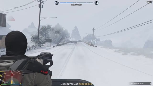 ЗИМА ПОДЪЕХАЛА В GTA ONLINE