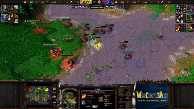 Lin Guagua(ORC) Vs LeMei(NE) - Warcraft 3: Classic - RN6238