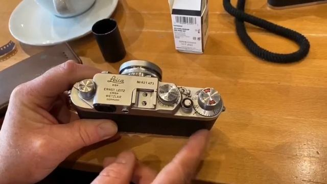 Vintage Leica - the secret to loading film in a Barnack