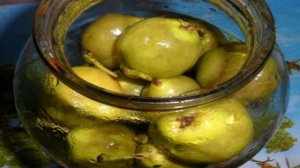 Грушово-яблочный компот на зиму